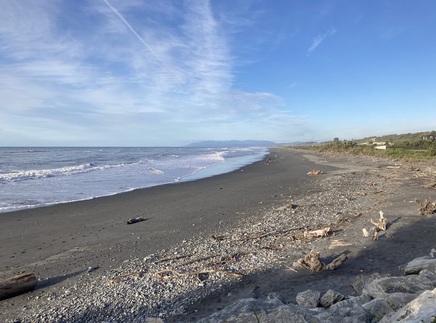 Strand von Hokitika an der Westküste Neuseelands