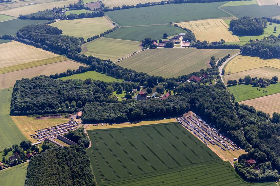 Burg Hülshoff in Havixbeck, Nordrhein-Westfalen