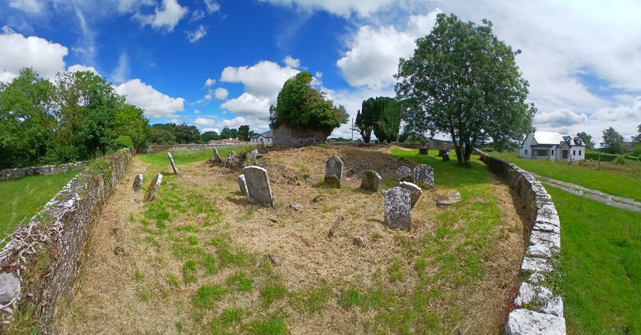 Rathcoole Church and graveyard in Rathcoole, County Dublin