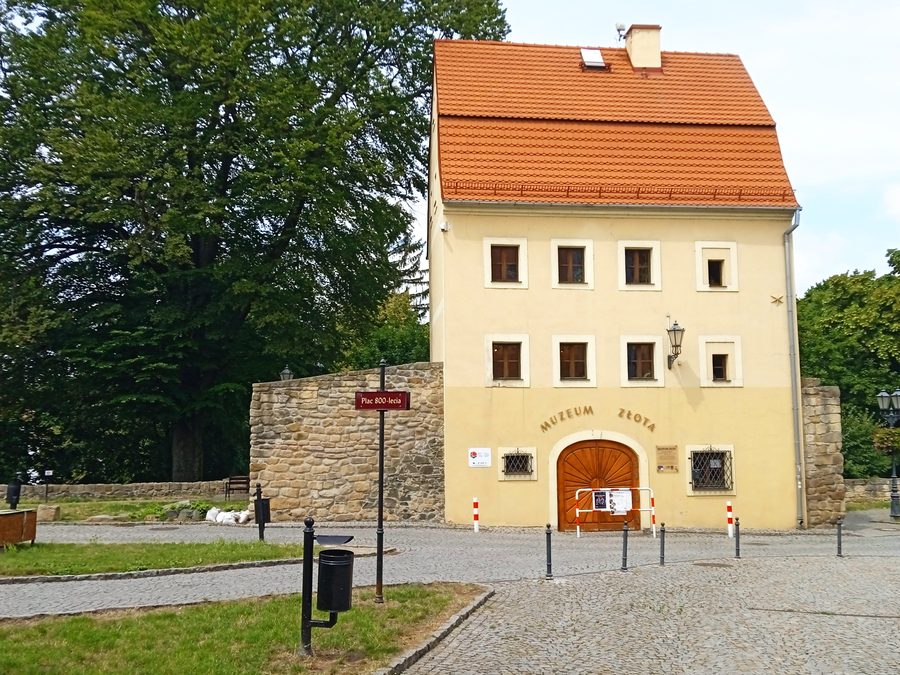 Gebäude des Goldmuseums in Złotoryja
