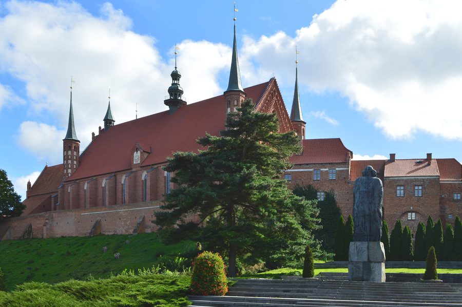 Kathedrale auf dem Domberg von Frombork in Nordpolen