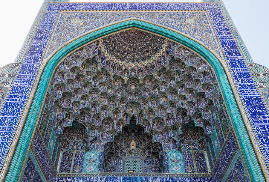 Die Shah-Moschee in Isfahan