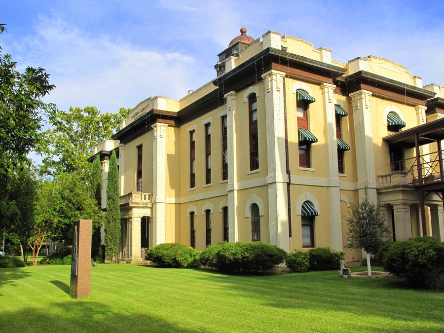 Bastrop County Courthouse in Bastrop, Texas