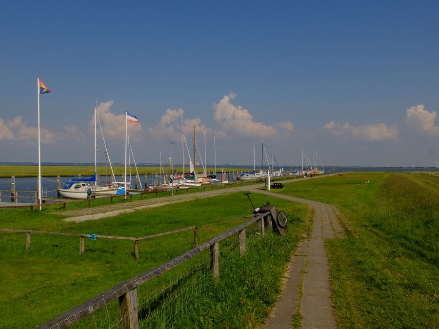 Landschaft auf Nordstrand in Schleswig-Holstein