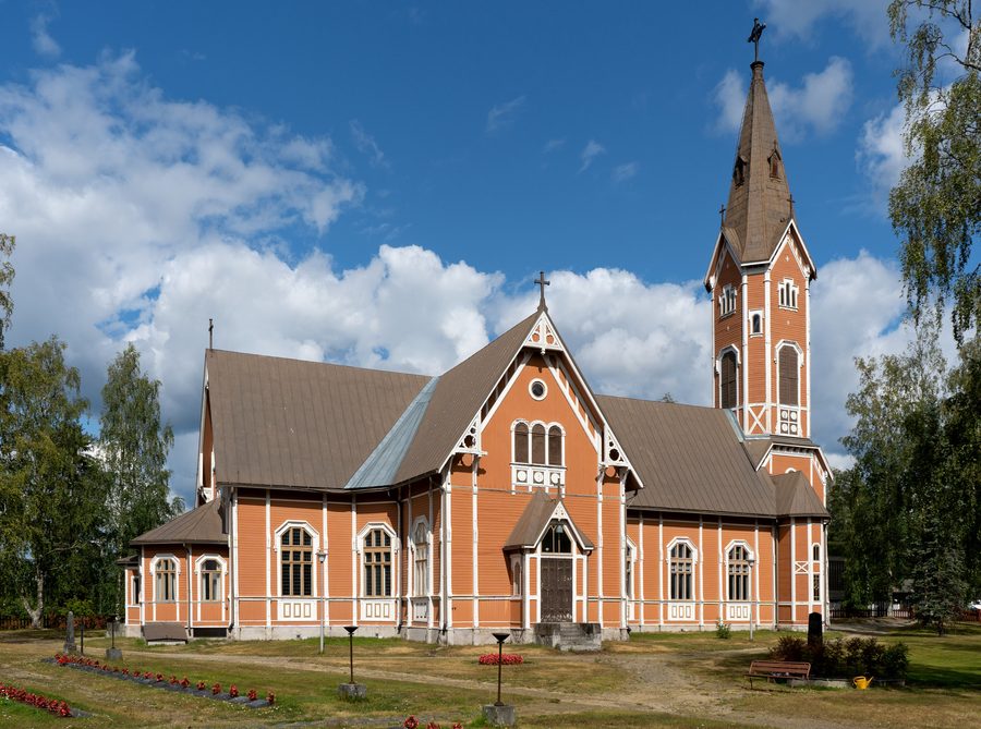 Multia Church in Finland