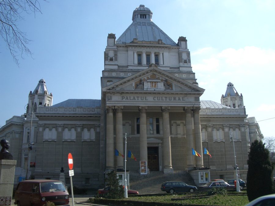 The Palace of Culture in Arad, Romania.