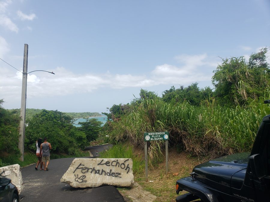 El Guano Beach in Camino Nuevo, Yabucoa, Puerto Rico