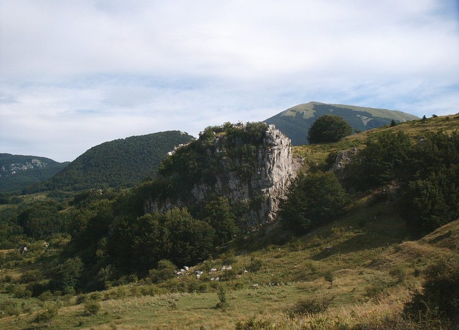 Landschaft im Pollino-Nationalpark in Italien