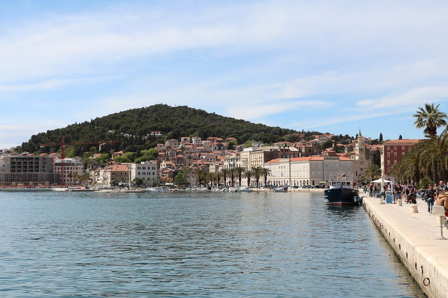 Marjan-Hügel oberhalb von Split an der Adriaküste