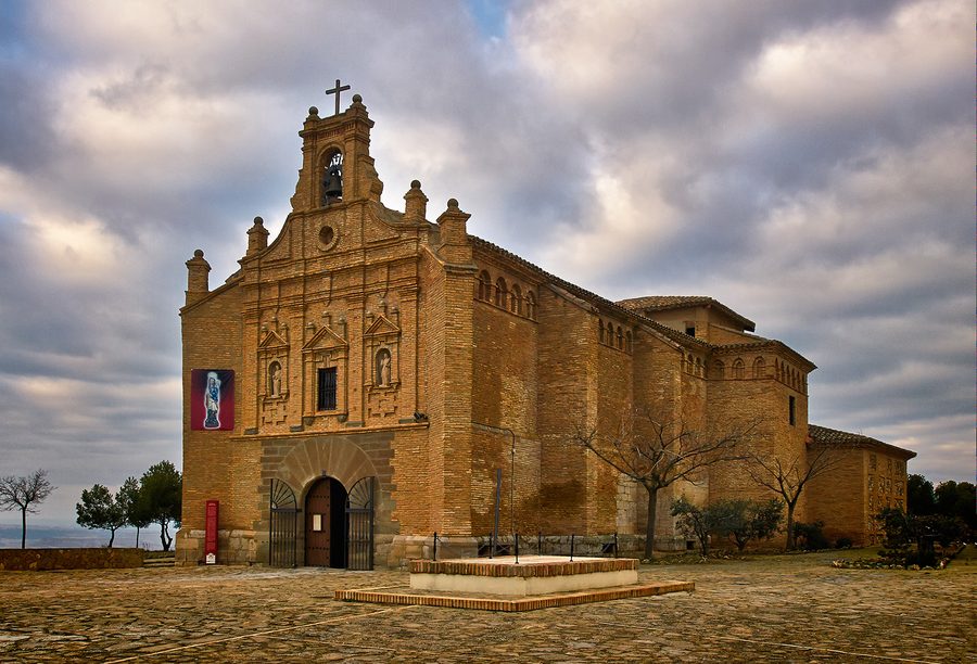 Ermita de la Virgen del Yugo bei Arguedas in Navarra
