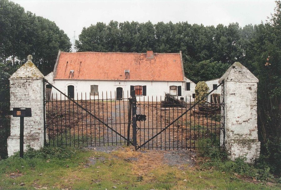 Historisches Gebäude an der Kasteelstraat in Wortegem-Petegem