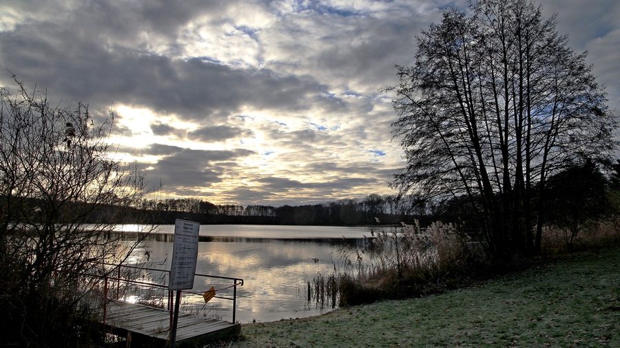 Morgenstimmung am Melzer See bei Melz