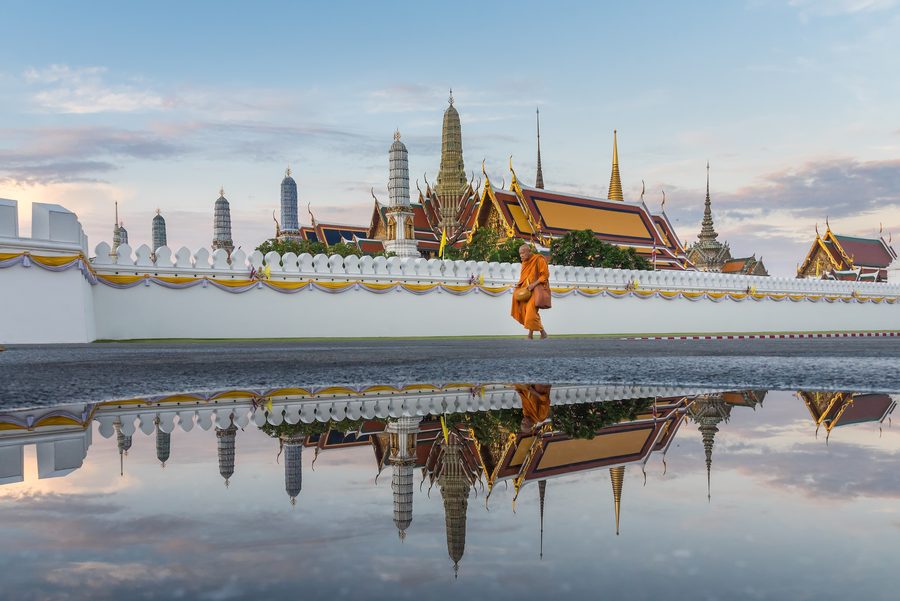 Tempel des Smaragd-Buddha in Bangkok