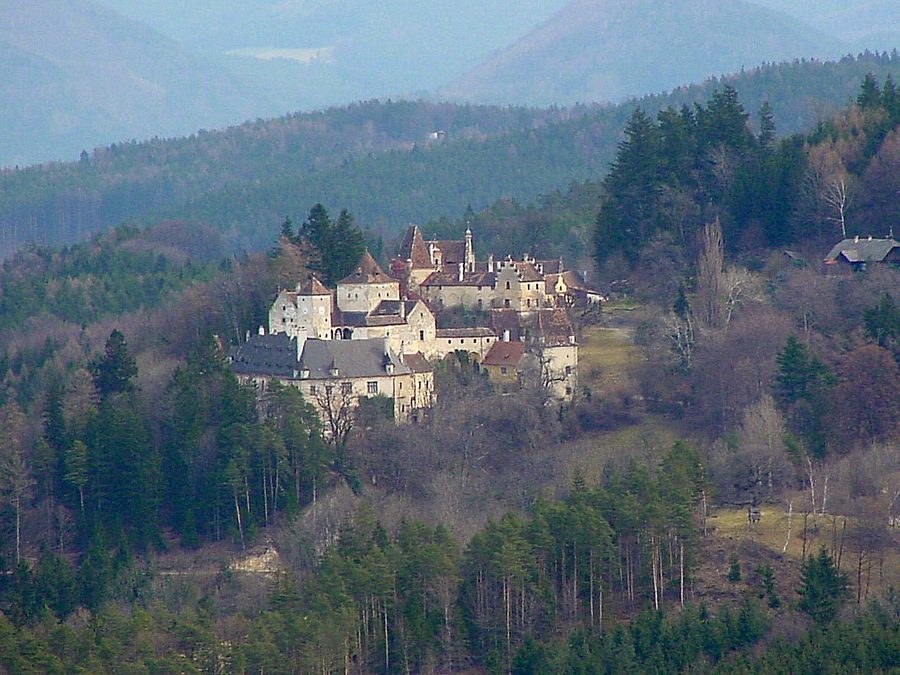 Burg Steyersberg in Warth, Niederösterreich