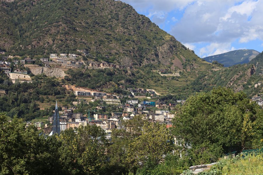 Berge in Escaldes-Engordany, Andorra
