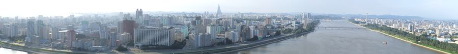 Skyline von Pjöngjang