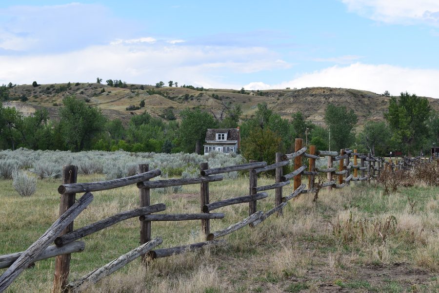 Peaceful Valley Ranch im Theodore Roosevelt National Park in North Dakota.
