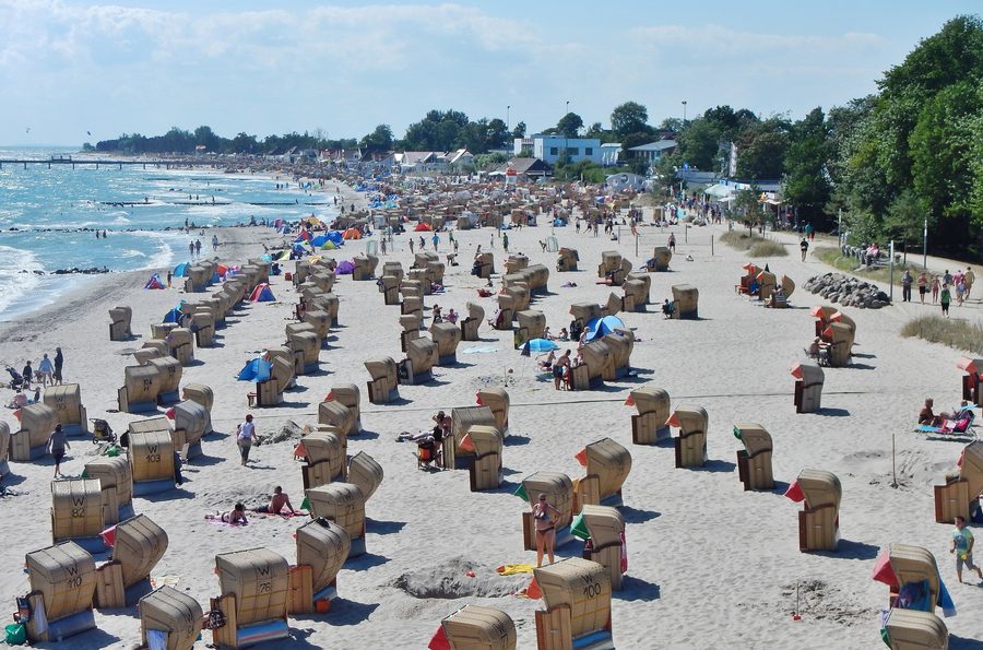 Strand bei Kellenhusen an der Ostsee