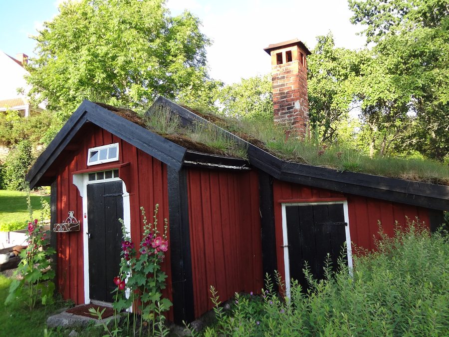Sagers stuga, das älteste Haus in Askersund