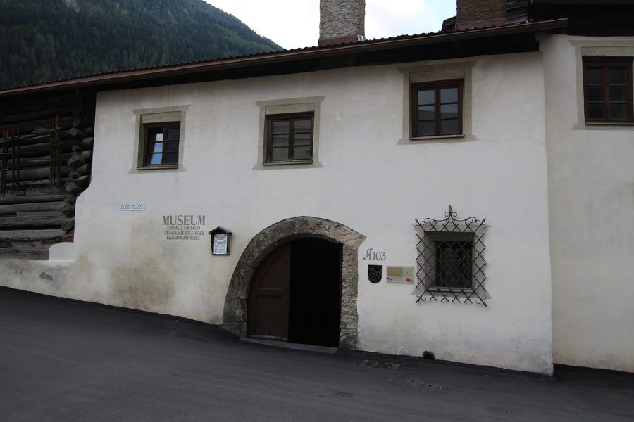 Historisches Heimatmuseum Pfunds in einem Bauernhaus