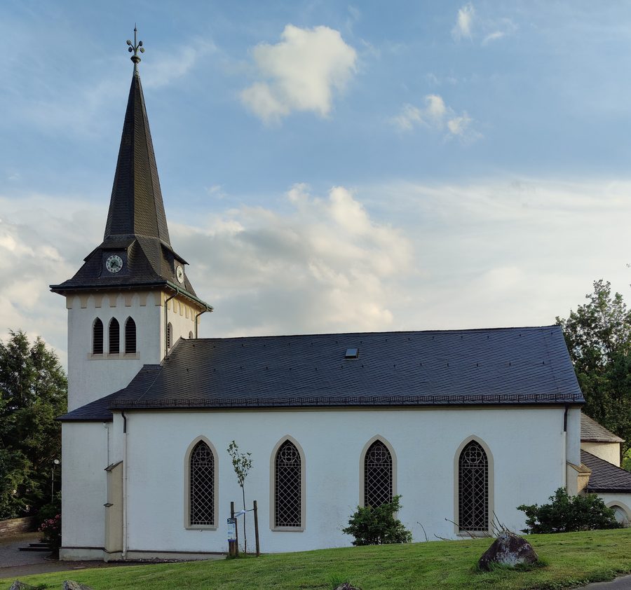 Evangelische Kirche in Heidberg, einem Ortsteil der Gemeinde Reichshof