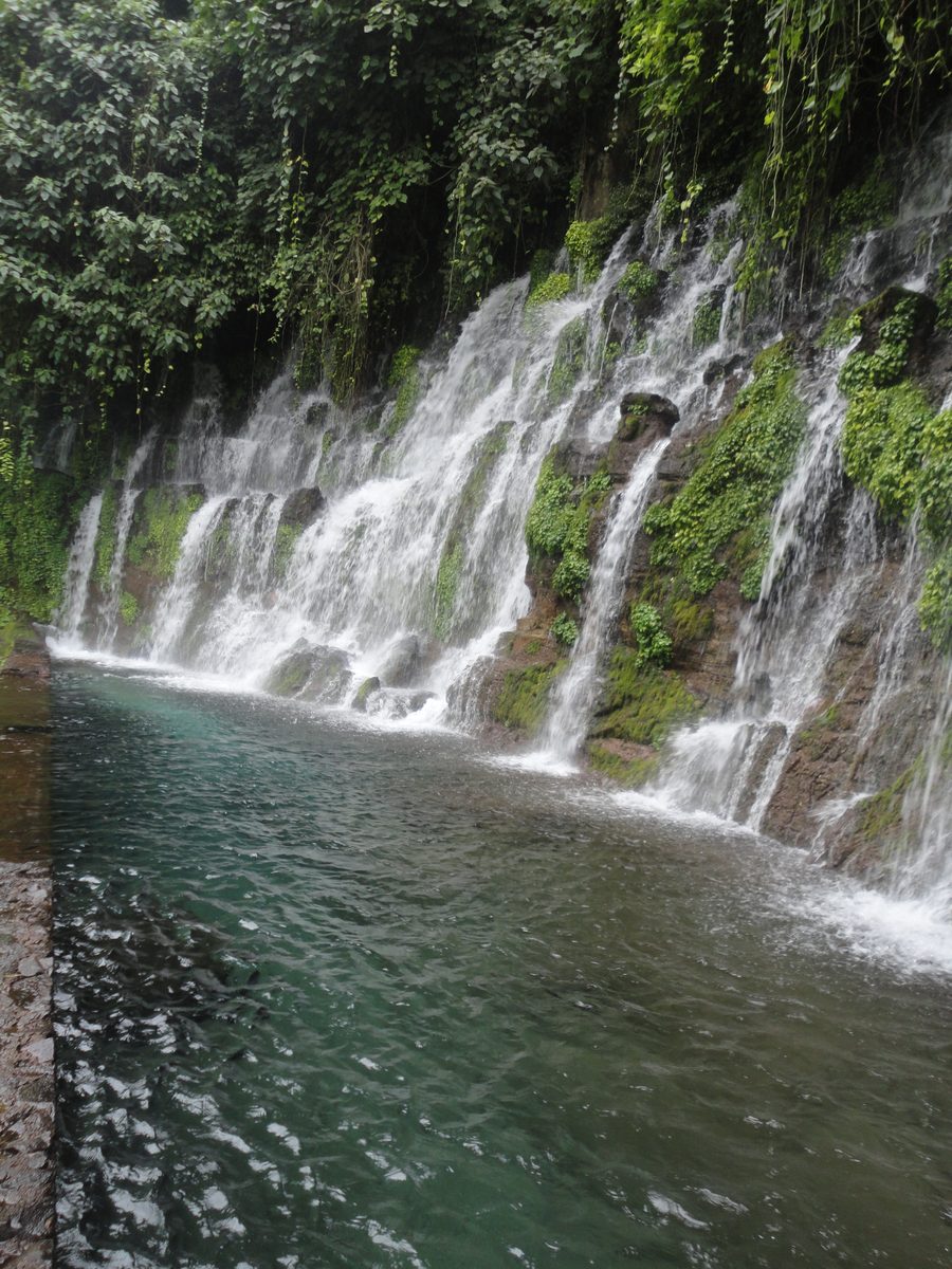 Waterfalls of the Chorros de la Calera in Juayúa, El Salvador