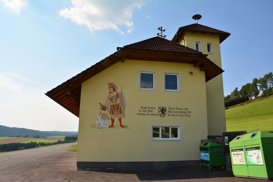 Feuerwehrhaus der FF Schönegg in Vorderweißenbach
