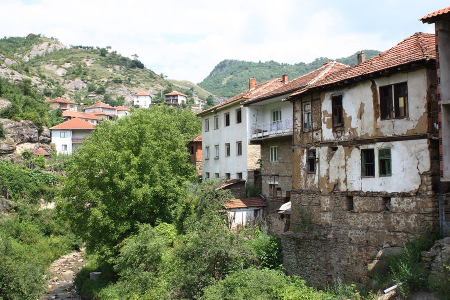 Historischer Ortsbereich von Kratovo in Nordmazedonien