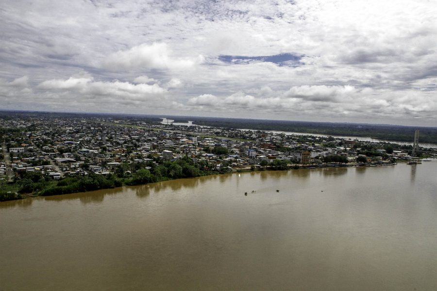 Puerto Francisco de Orellana, auch Coca genannt, in Ecuador