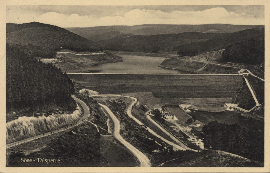 Sösetalsperre im Harz bei Osterode am Harz