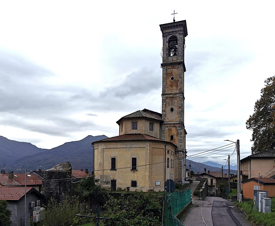 Chiesa di Santa Maria Annunciata in Bosco Valtravaglia, einem Ortsteil von Montegrino Valtravaglia