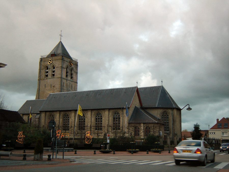 Sint Audomarus Church in Adinkerke, De Panne