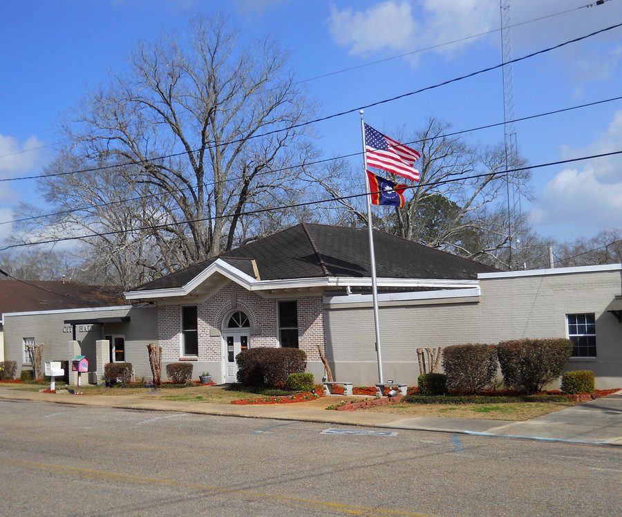 Rathaus von Wiggins in Stone County, Mississippi