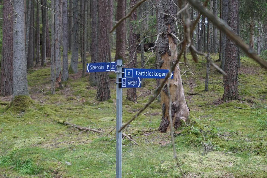 Naturschutzgebiet Slereboåns dalgång in Risveden, Gemeinde Ale