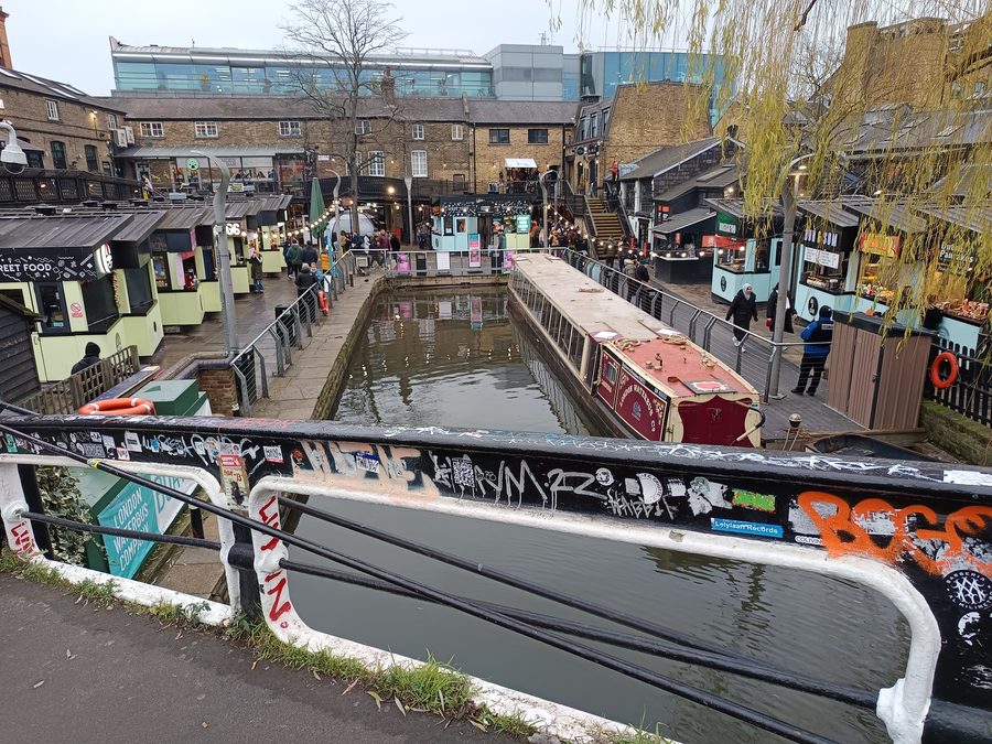 Camden Market, Camden Town, Londýn, Anglie