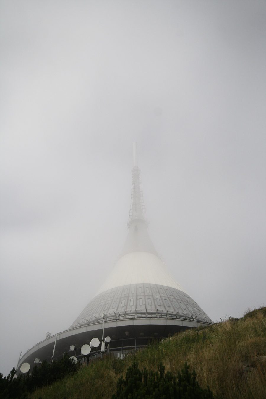Ještěd-Turm bei Liberec