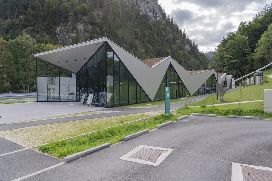 Restaurant Fort Kniepass am Zugang zur Festung Kniepass und zum Heimatmuseum