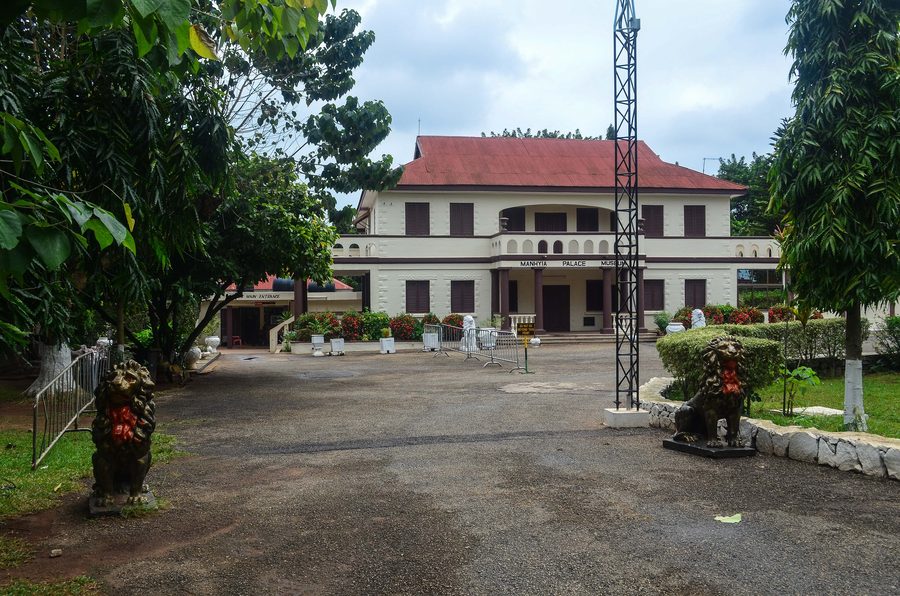 Manhyia-Palast in Kumasi, Ghana