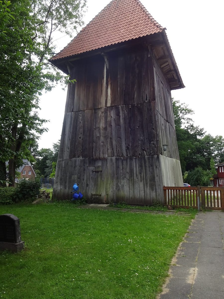 Glockenturm in Ramelsloh, einem Ortsteil der Gemeinde Seevetal