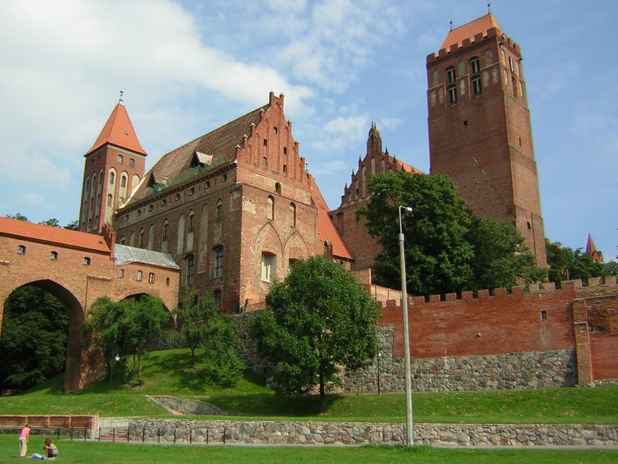 Burg von Kwidzyn mit der Kathedrale des heiligen Johannes des Evangelisten