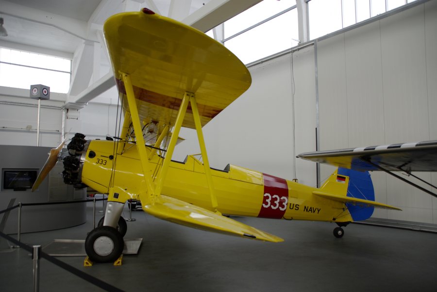 Boeing-Stearman A75N1 at Hangar 10, Zirchow