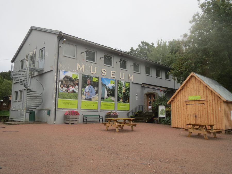 Main exhibition building at Vest-Agder Museum in Kristiansand, Norway