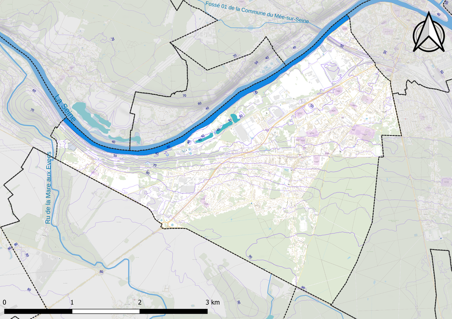 File:77152-Dammarie-les-Lys - Relief-PlanIgn.png