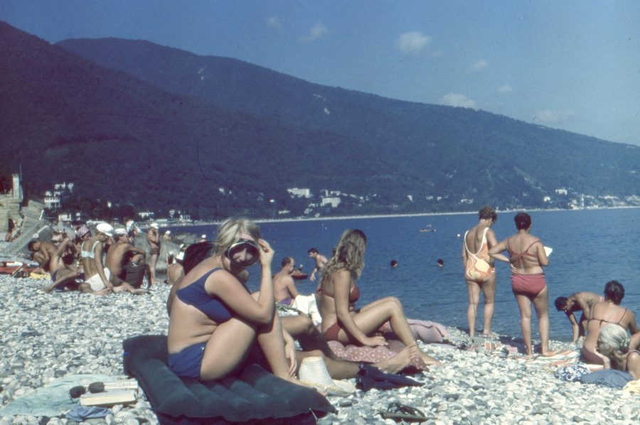 Strand in Gagra