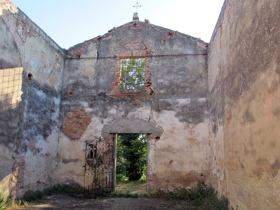 Ruinen der früheren Kirche San Pietro in Balconevisi