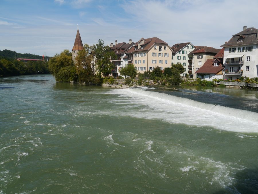 Altstadt von Bremgarten im Kanton Aargau