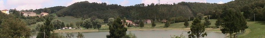 Il lago di Scurano nel territorio di Neviano degli Arduini