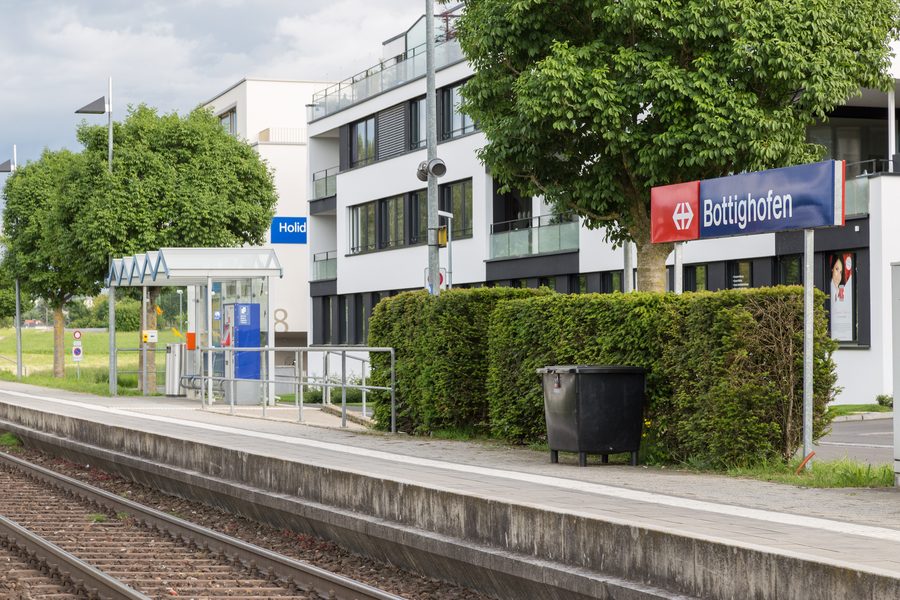 Bahnhof Bottighofen im Kanton Thurgau
