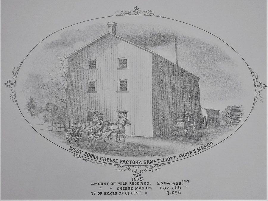 Elliott Cheese Factory in West Zorra im Oxford County