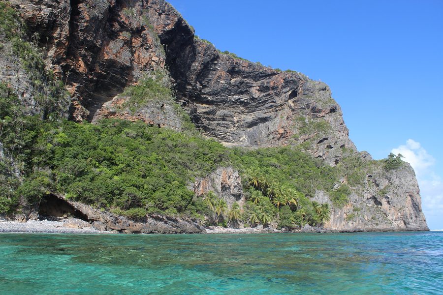 Playa Frontón on the Samaná Peninsula in the Dominican Republic